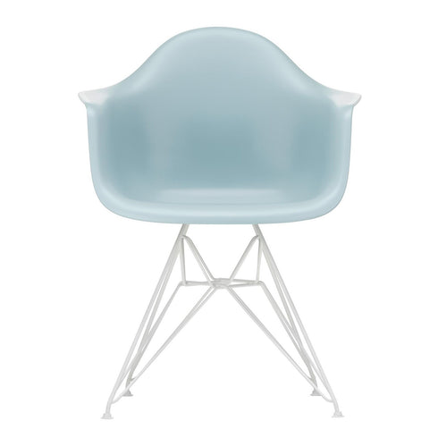 Cadeira de Braços em Plástico Eames DAR / Base Branca